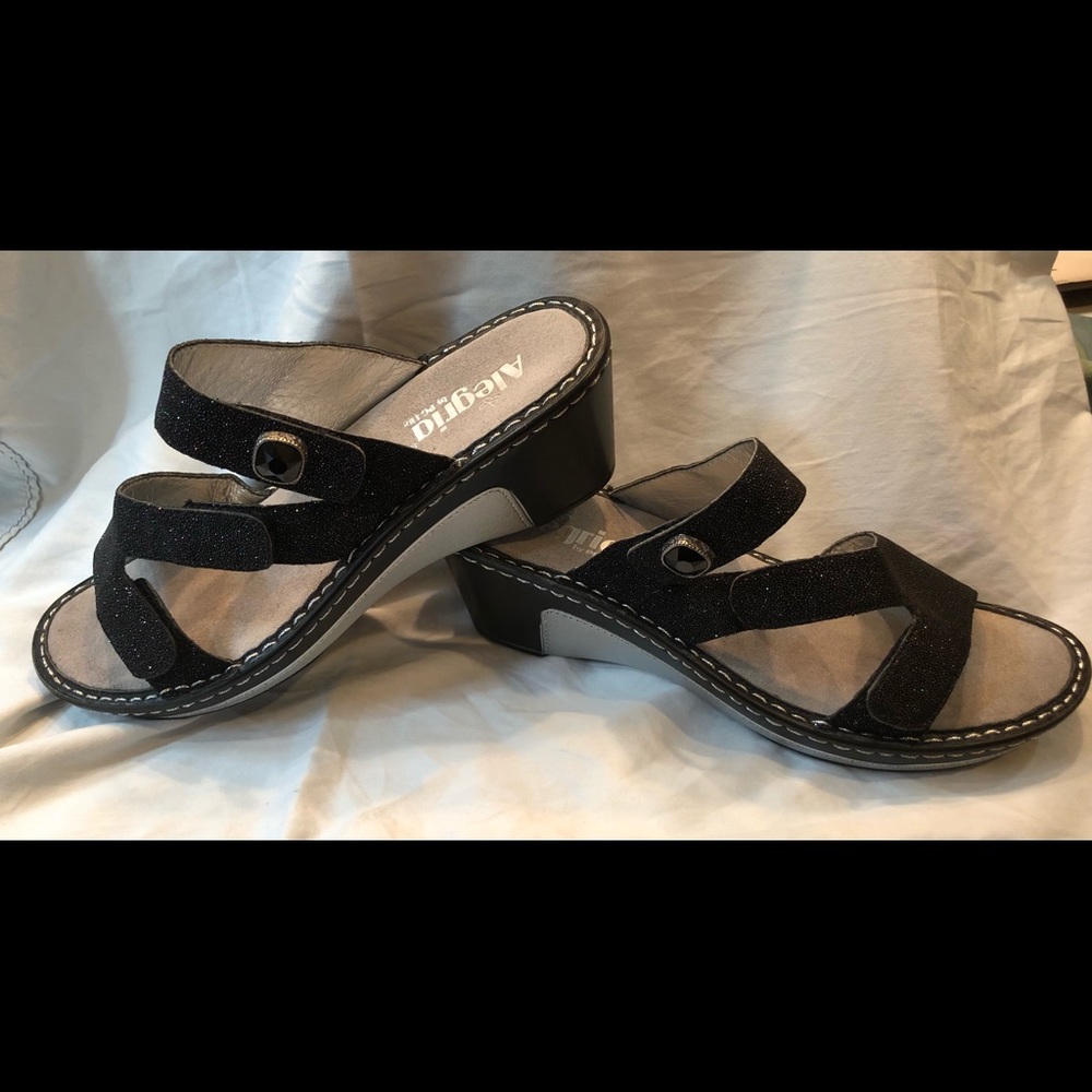 Alegria Loti Glitteroti Sandals 40 9.5/10
